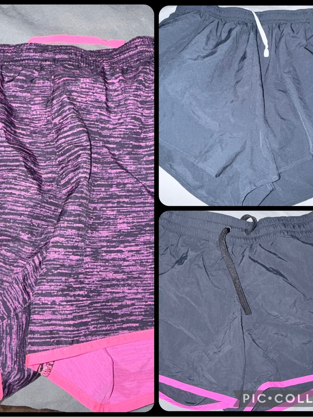 Lot of 3 Nike Columbia Running Shorts Active Workout Woman’s Medium